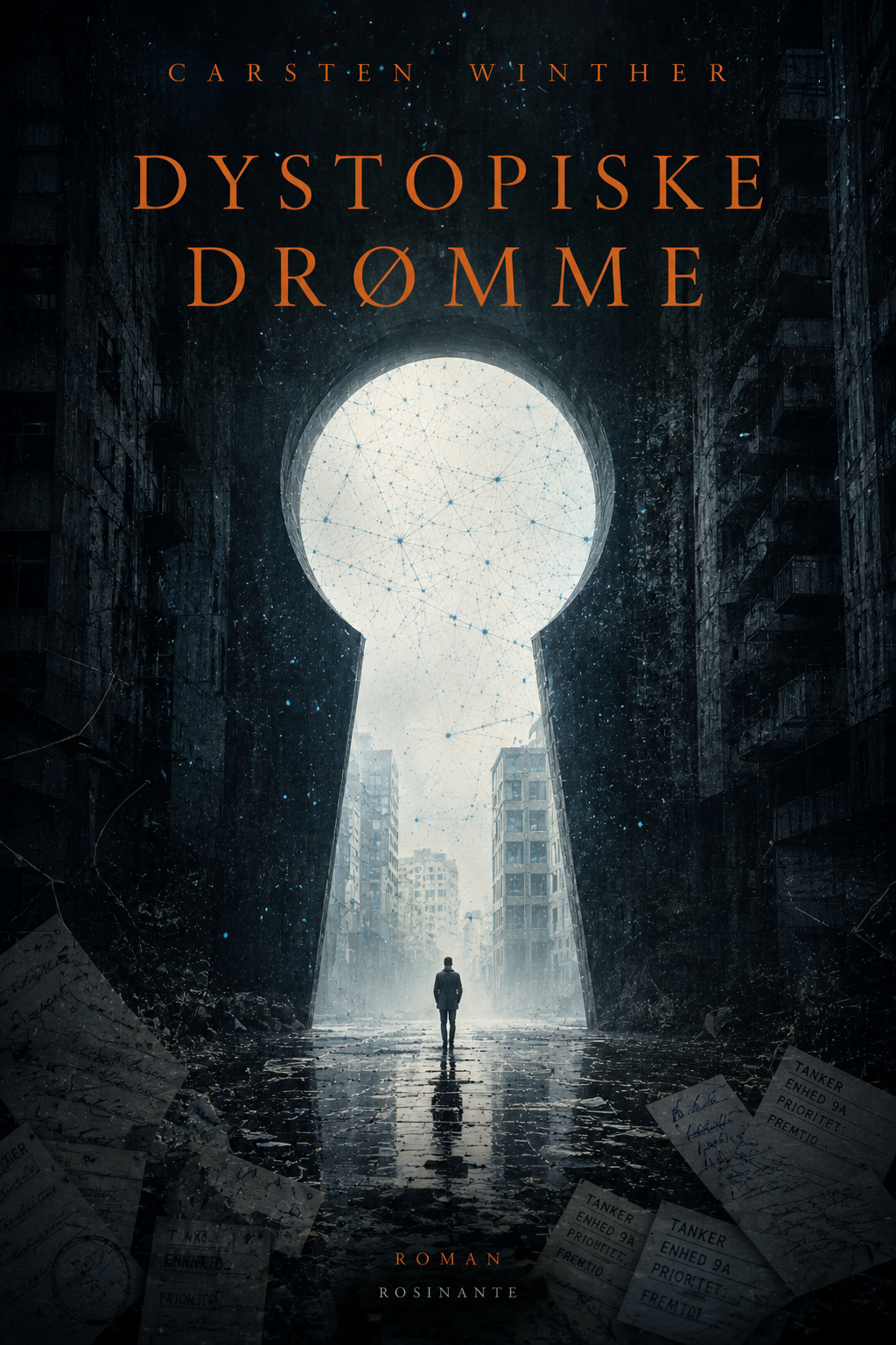 Bogcover til Dystopiske Drømme af Carsten Winther